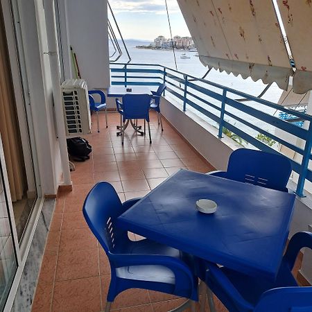 Apart-Hotel Alvi Sarande Bagian luar foto