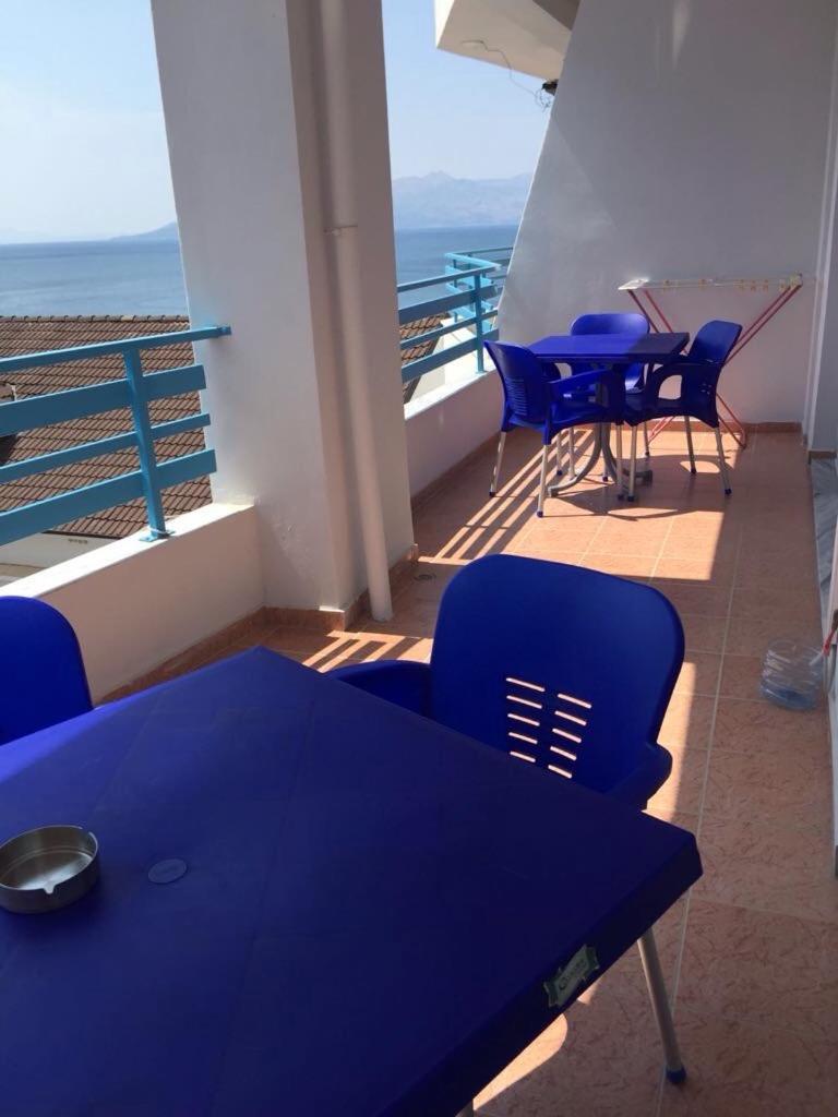 Apart-Hotel Alvi Sarande Bagian luar foto