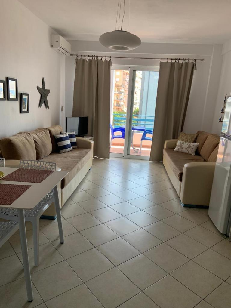 Apart-Hotel Alvi Sarande Bagian luar foto