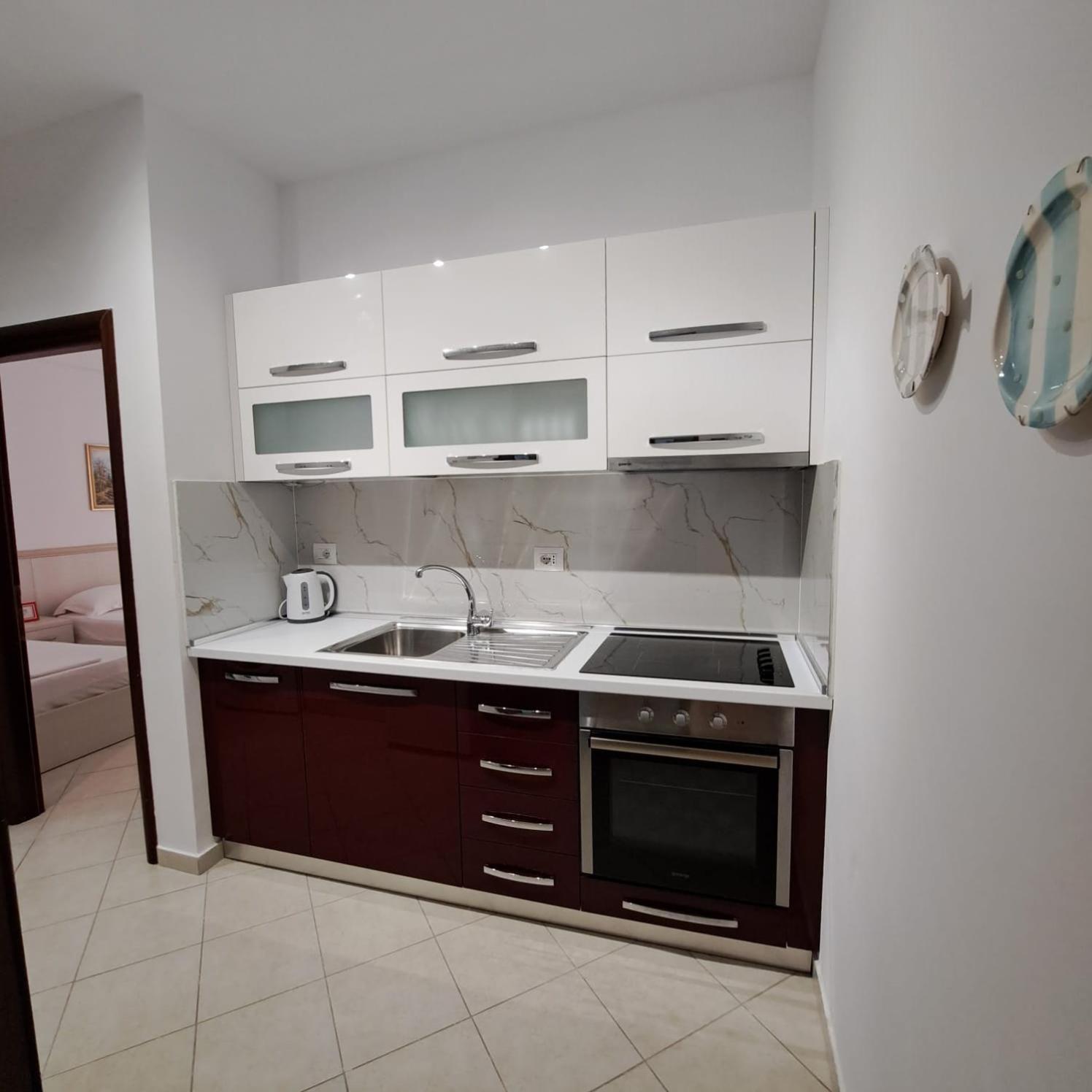 Apart-Hotel Alvi Sarande Bagian luar foto