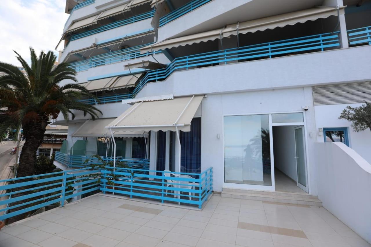 Apart-Hotel Alvi Sarande Bagian luar foto